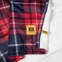 Navy Red Tartan