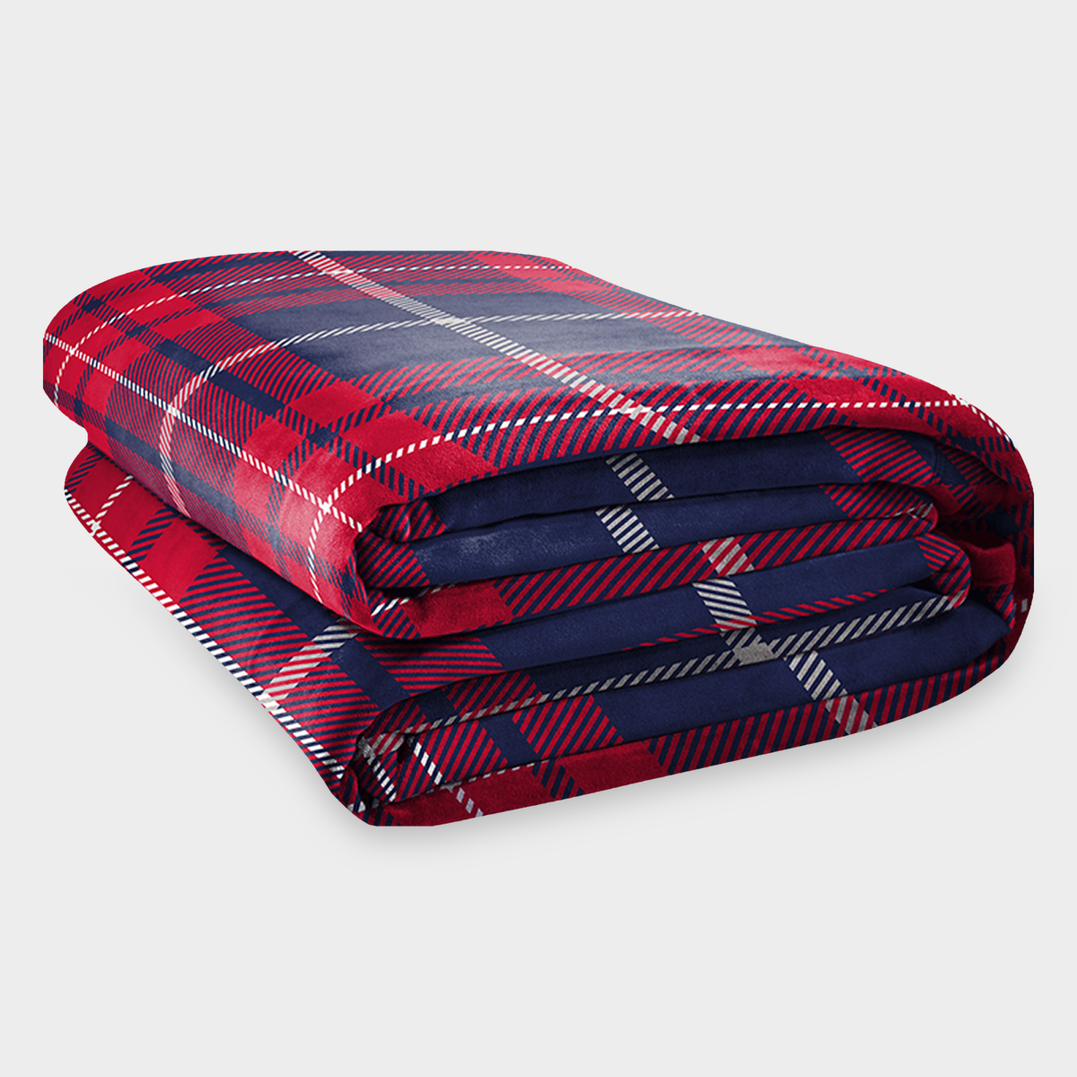 Navy Red Tartan