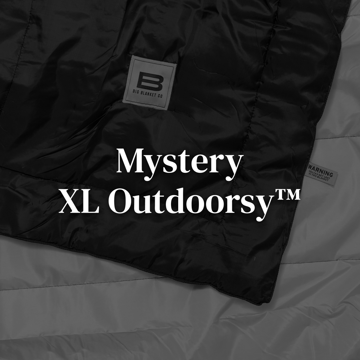 Mystery: XL Outdoorsy Blanket